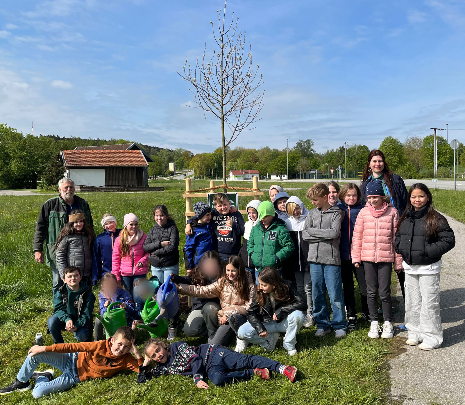 Der Abschlussbaum der 4. Klasse