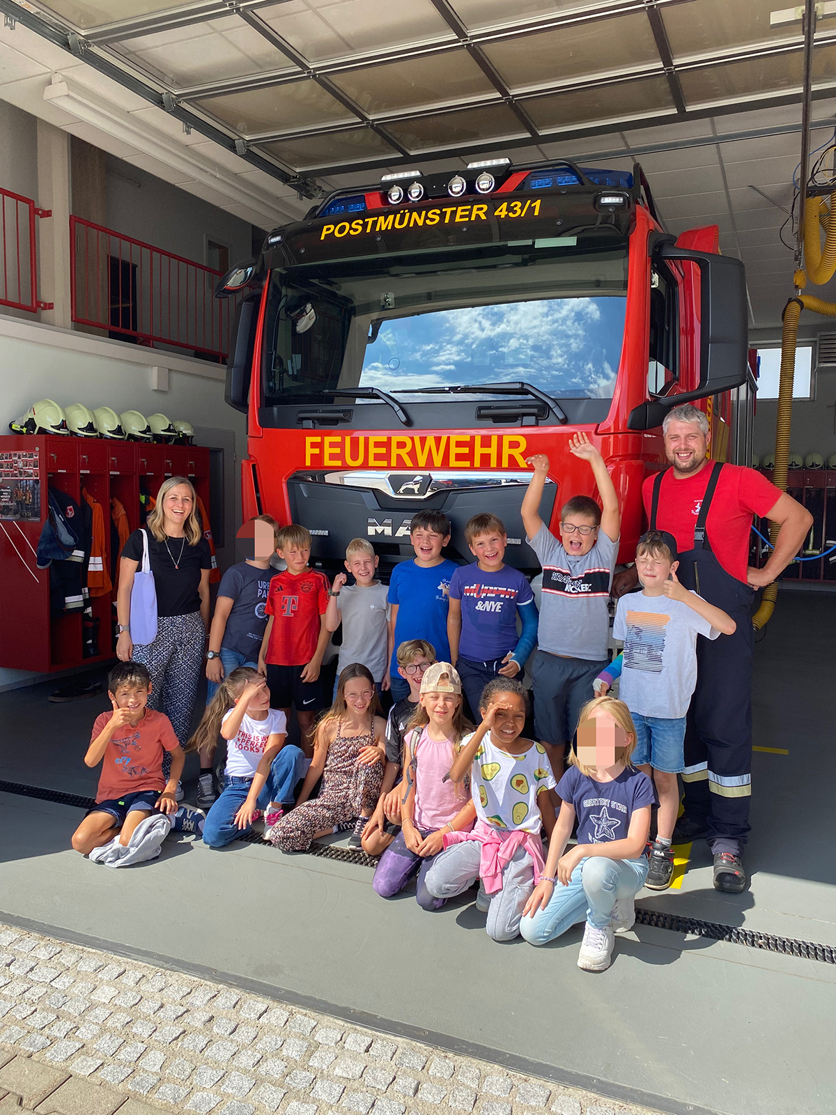 Zu Besuch bei der Freiwilligen Feuerwehr Postmünster